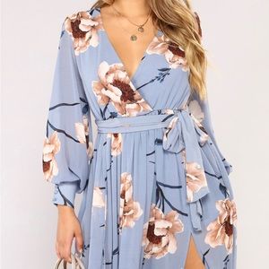 Fashion Nova Plus Maxi Dress